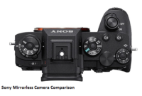 Sony Mirrorless Camera Comparison