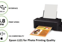 Epson L121 for Photo Printing Quality and Options