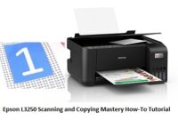 Epson L3250 Scanning and Copying Mastery How-To Tutorial
