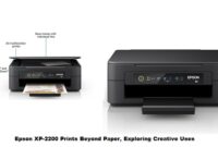 Epson XP-2200 Prints Beyond Paper, Exploring Creative Uses