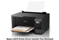 Epson L3210 Printer Driver Installer Free Download