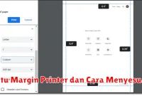 Apa Itu Margin Printer dan Cara Menyesuaikan