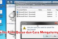 Apa Itu Print Queue dan Cara Mengaturnya?