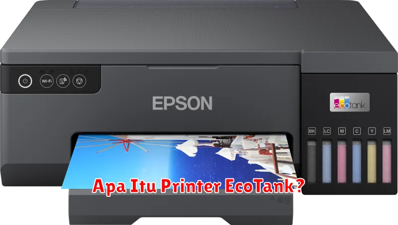 Apa Itu Printer EcoTank?