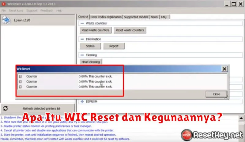 Apa Itu WIC Reset dan Kegunaannya?