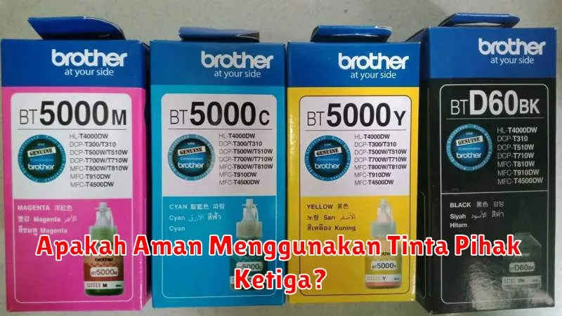 Apakah Aman Menggunakan Tinta Pihak Ketiga?