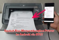 Apakah Bisa Menyambungkan Printer ke Android via OTG?