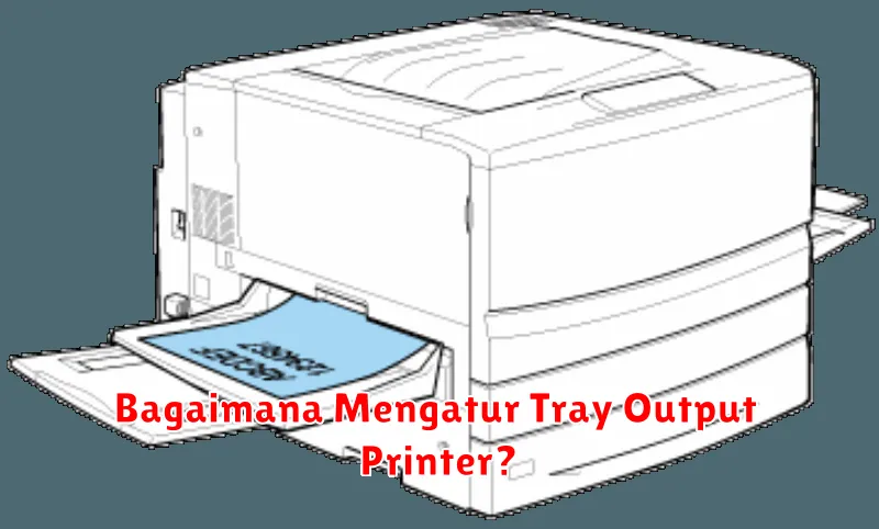 Bagaimana Mengatur Tray Output Printer?