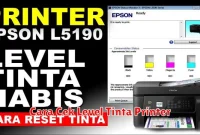 Cara Cek Level Tinta Printer