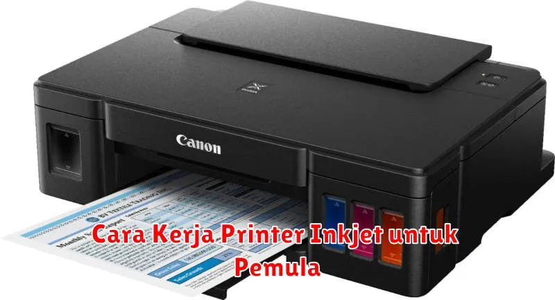 Cara Kerja Printer Inkjet untuk Pemula