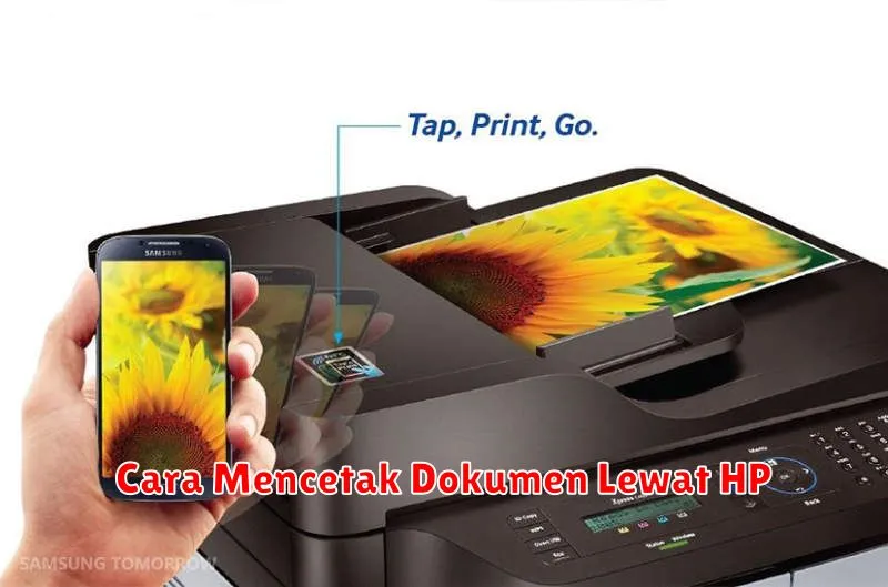Cara Mencetak Dokumen Lewat HP