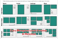 Cara Mengatur Letak Cetakan di Halaman