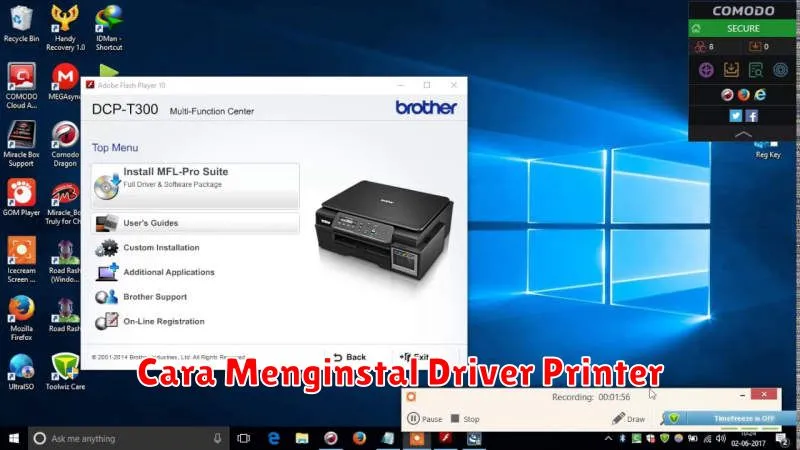 Cara Menginstal Driver Printer