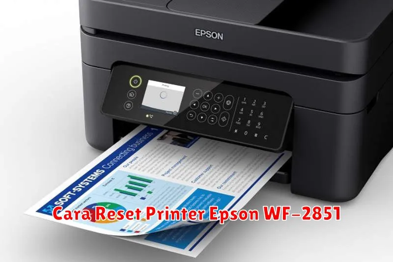 Cara Reset Printer Epson WF-2851
