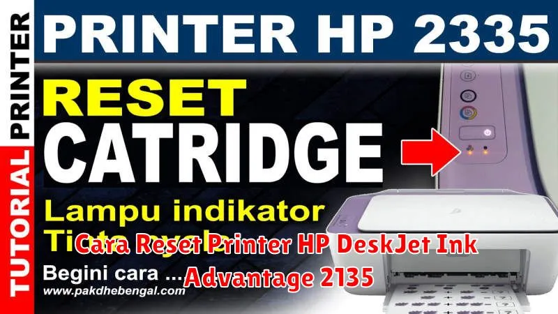 Cara Reset Printer HP DeskJet Ink Advantage 2135