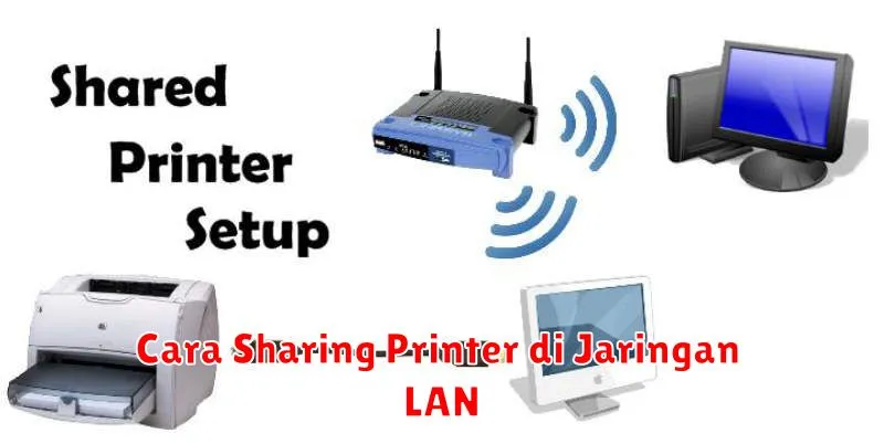 Cara Sharing Printer di Jaringan LAN