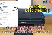 Fungsi Cleaning Otomatis di Printer Canon