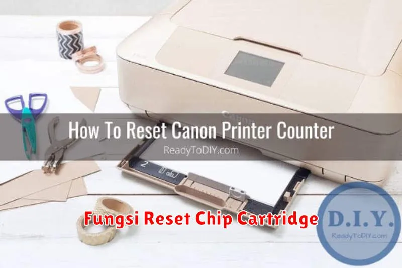 Fungsi Reset Chip Cartridge