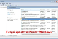 Fungsi Spooler di Printer Windows