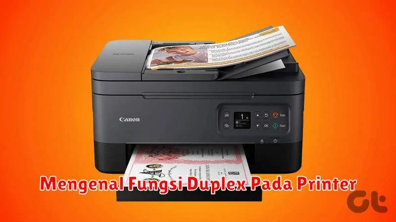 Mengenal Fungsi Duplex Pada Printer