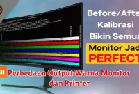 Perbedaan Output Warna Monitor dan Printer