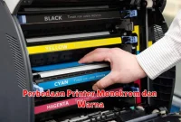 Perbedaan Printer Monokrom dan Warna
