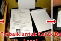 Printer Terbaik untuk Cetak Dokumen Legal