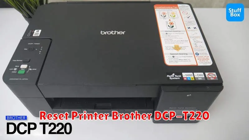 Reset Printer Brother DCP-T220