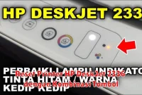 Reset Printer HP DeskJet 2336 dengan Kombinasi Tombol
