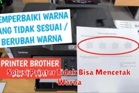 Solusi Printer Tidak Bisa Mencetak Warna