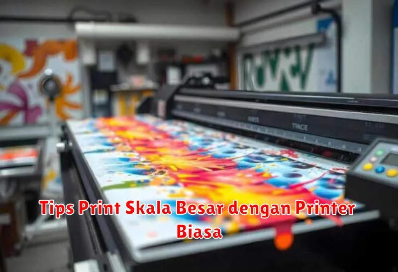 Tips Print Skala Besar dengan Printer Biasa